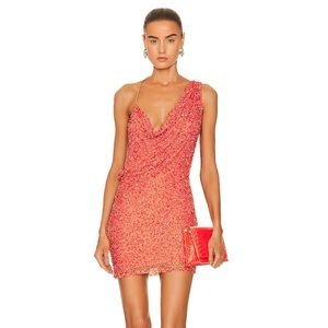 retrofete Esme Dress in Calypso Coral